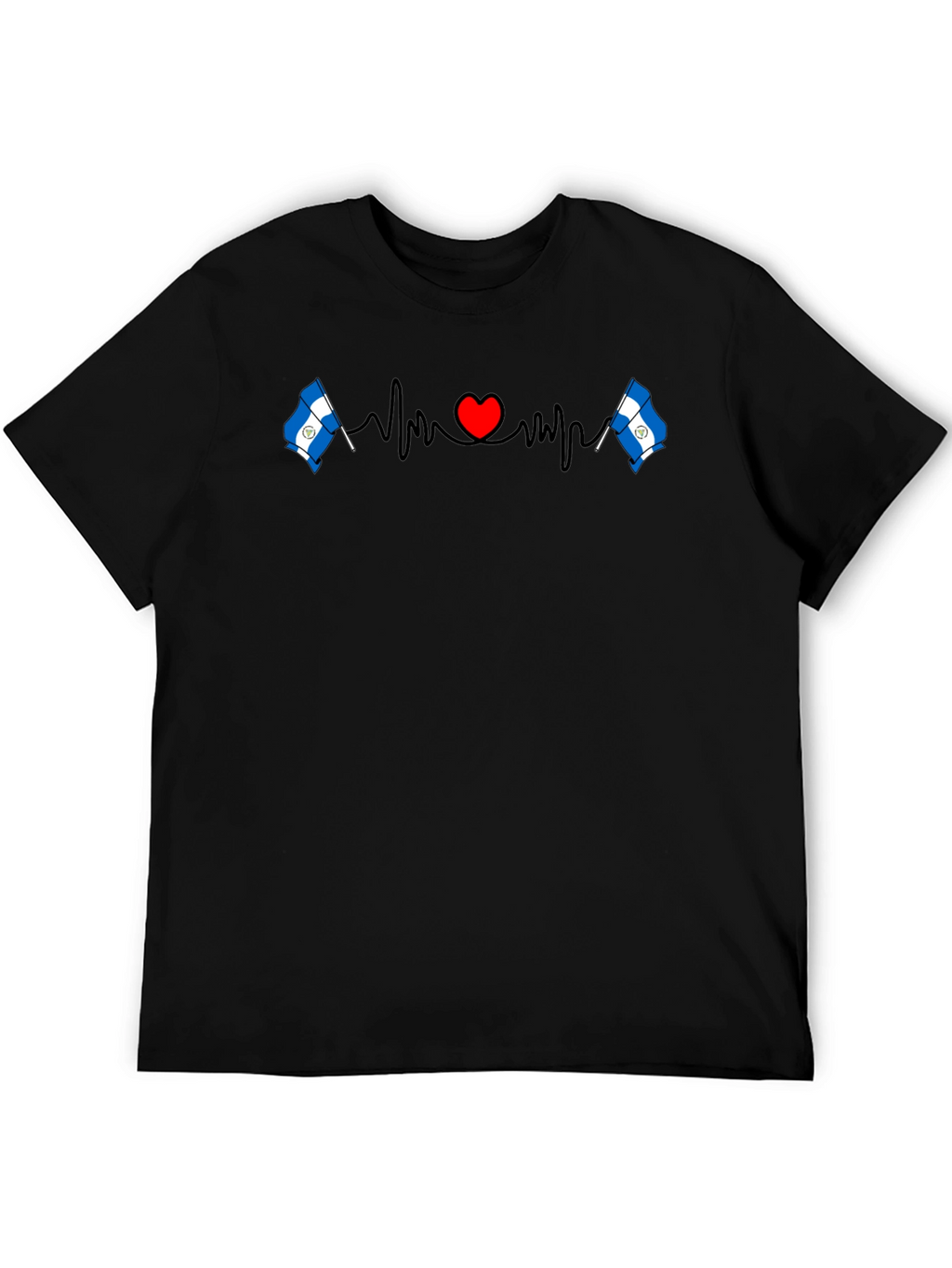 Honduras Heartbeat T-Shirt - Honduran Pride!