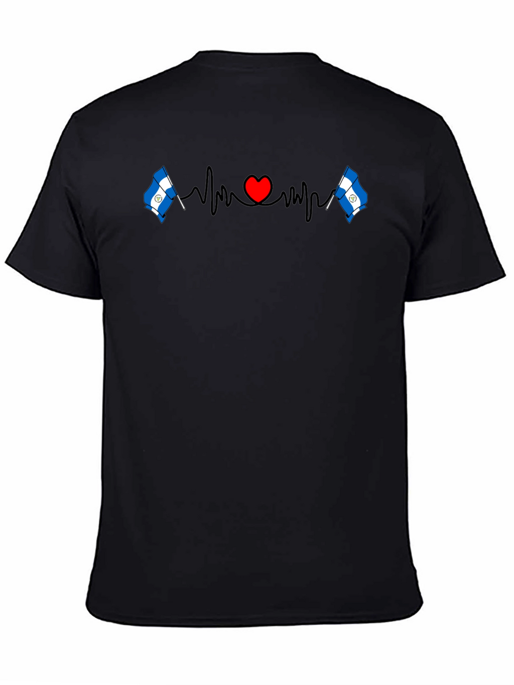 Honduras Heartbeat T-Shirt - Honduran Pride!