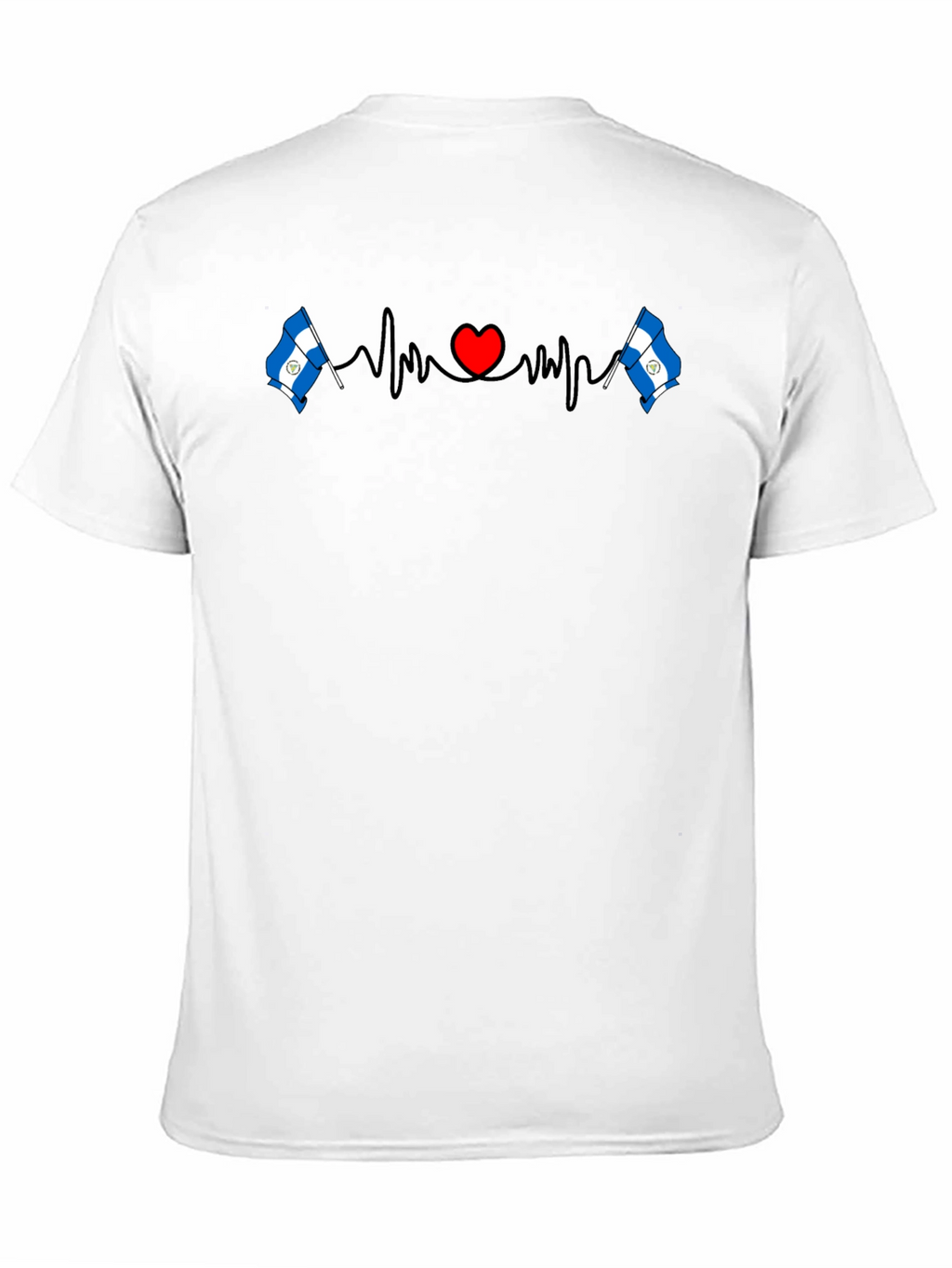 Honduras Heartbeat T-Shirt - Honduran Pride!
