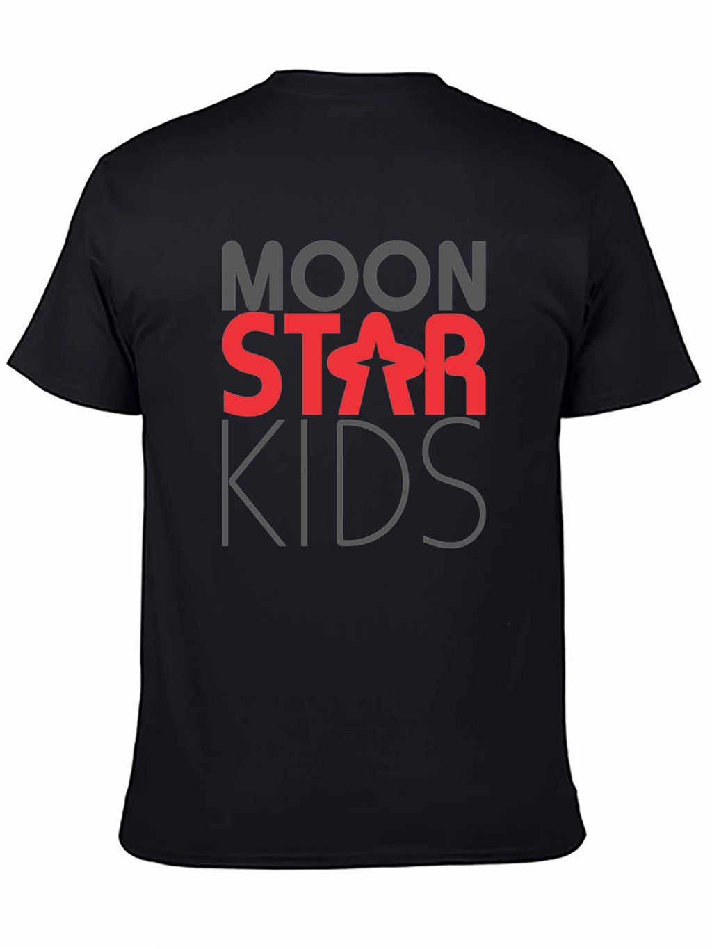 Moon Star Kids Graphic Tee - Black