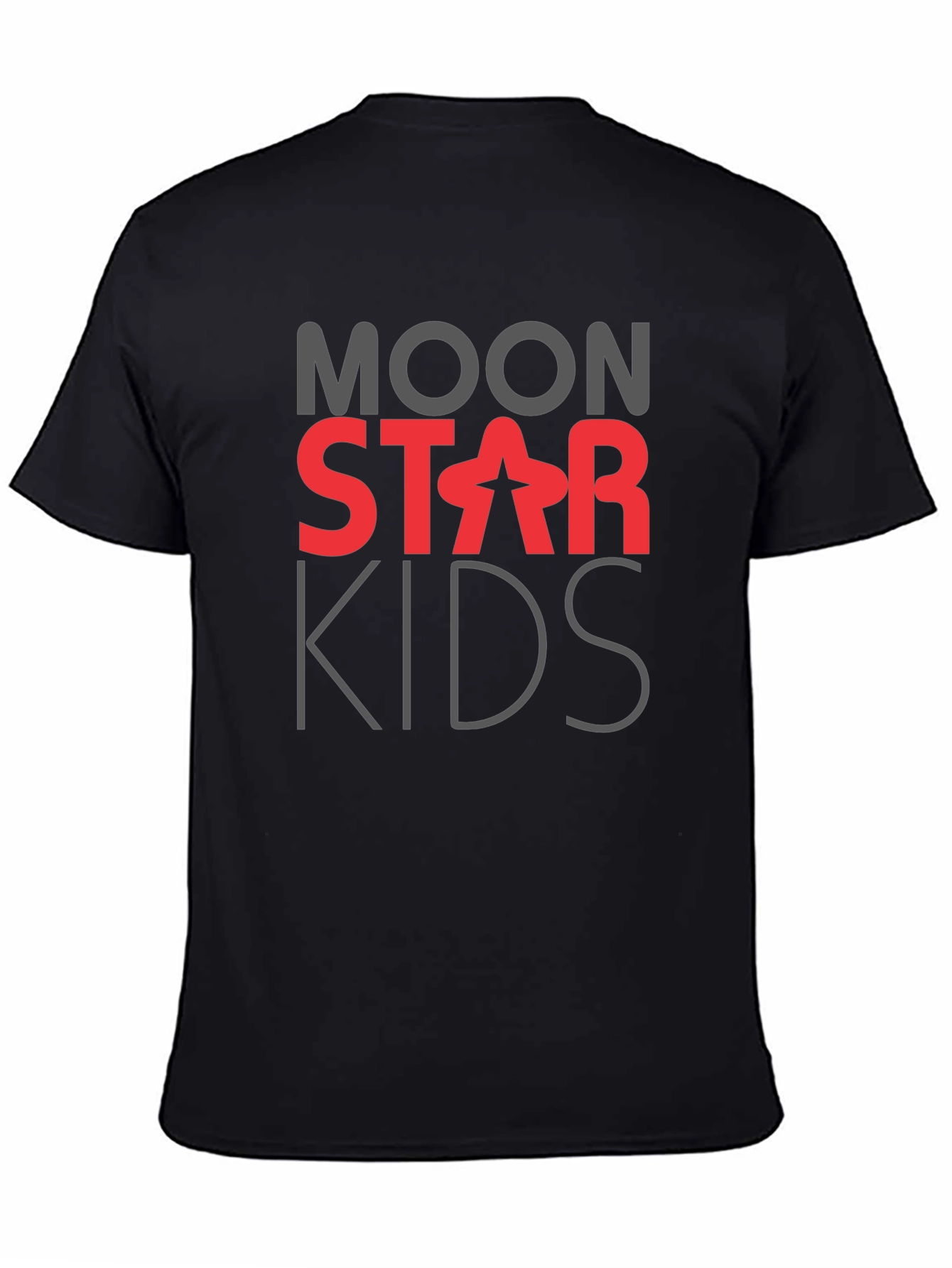Moon Star Kids Graphic Tee - Black