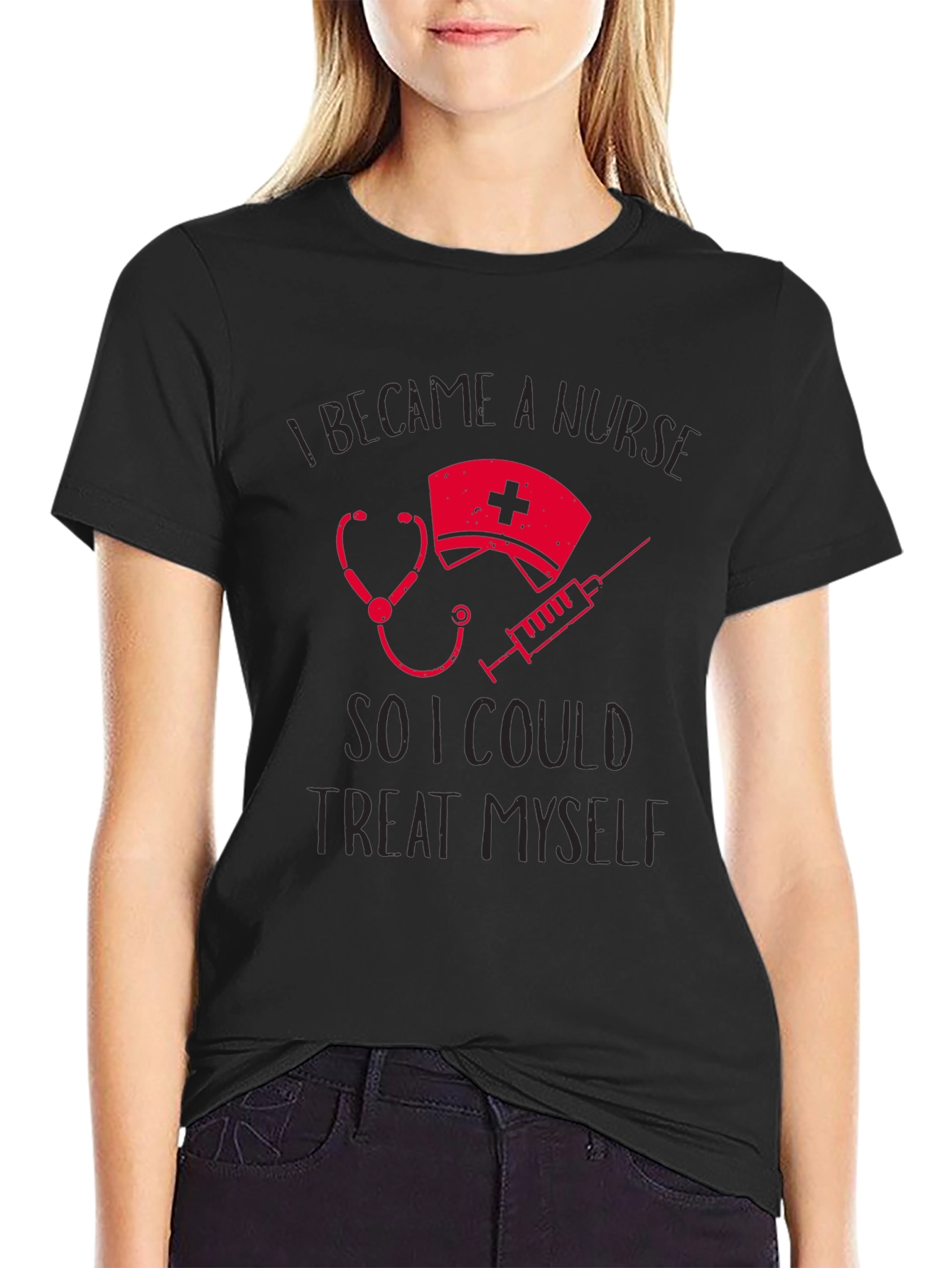 Nurse Treat Myself T-Shirt Funny Nursing Tee