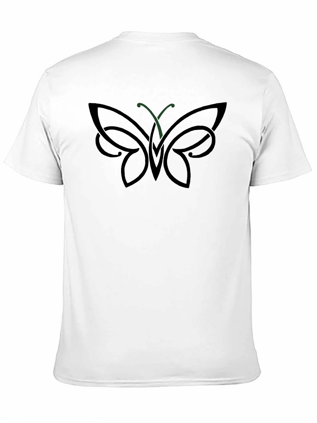 Butterfly Graphic Print Tee - Stylish Casual Wear