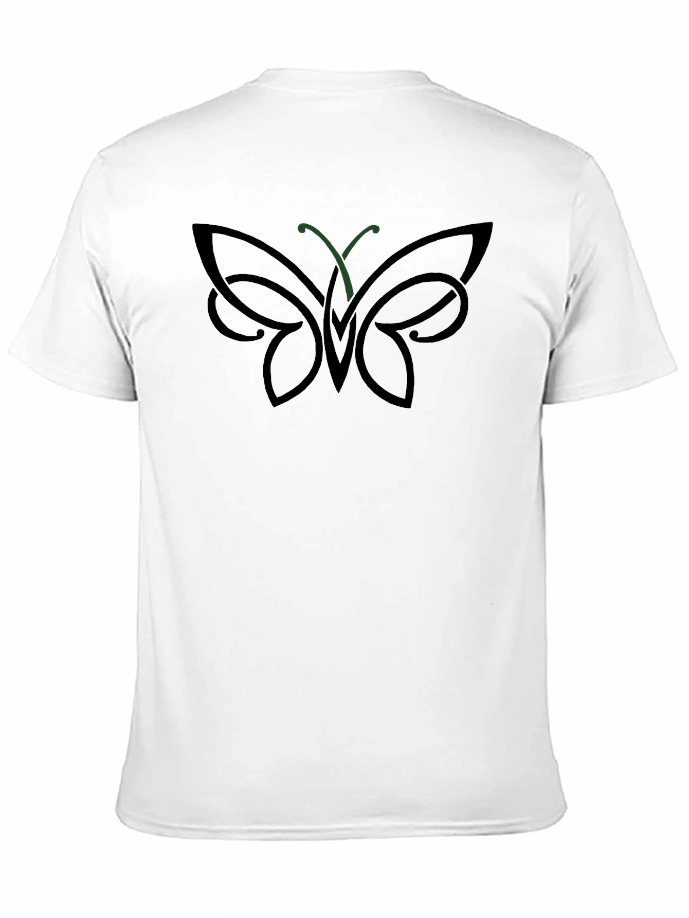 Butterfly Graphic Print Tee - Stylish Casual Wear