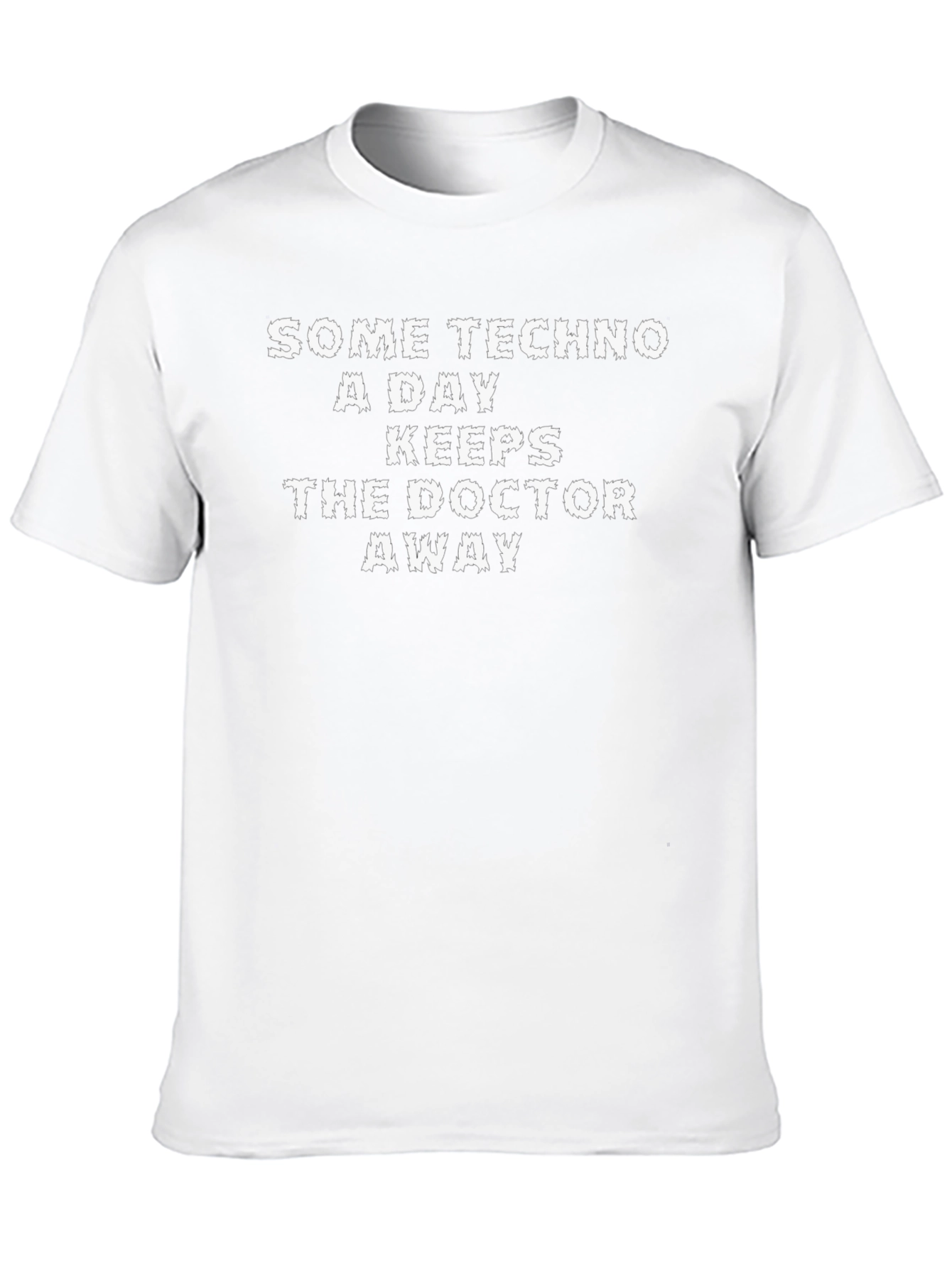 Techno Lovers T-Shirt - Keeps the Doctor Away!