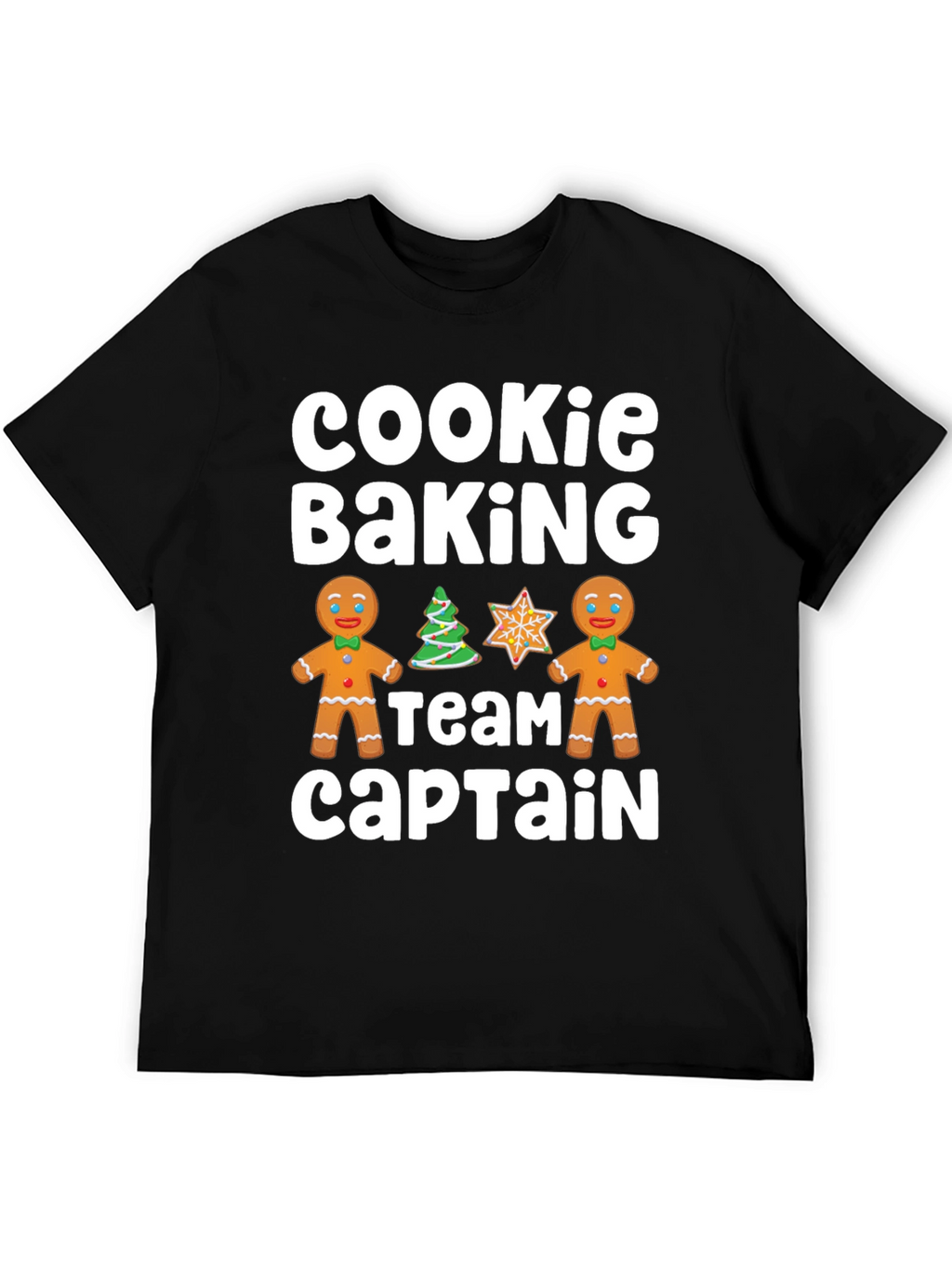 Cookie Baking Team Captain Holiday T-Shirt