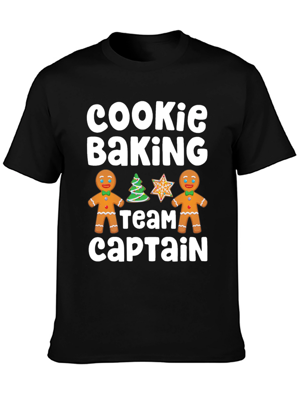 Cookie Baking Team Captain Holiday T-Shirt