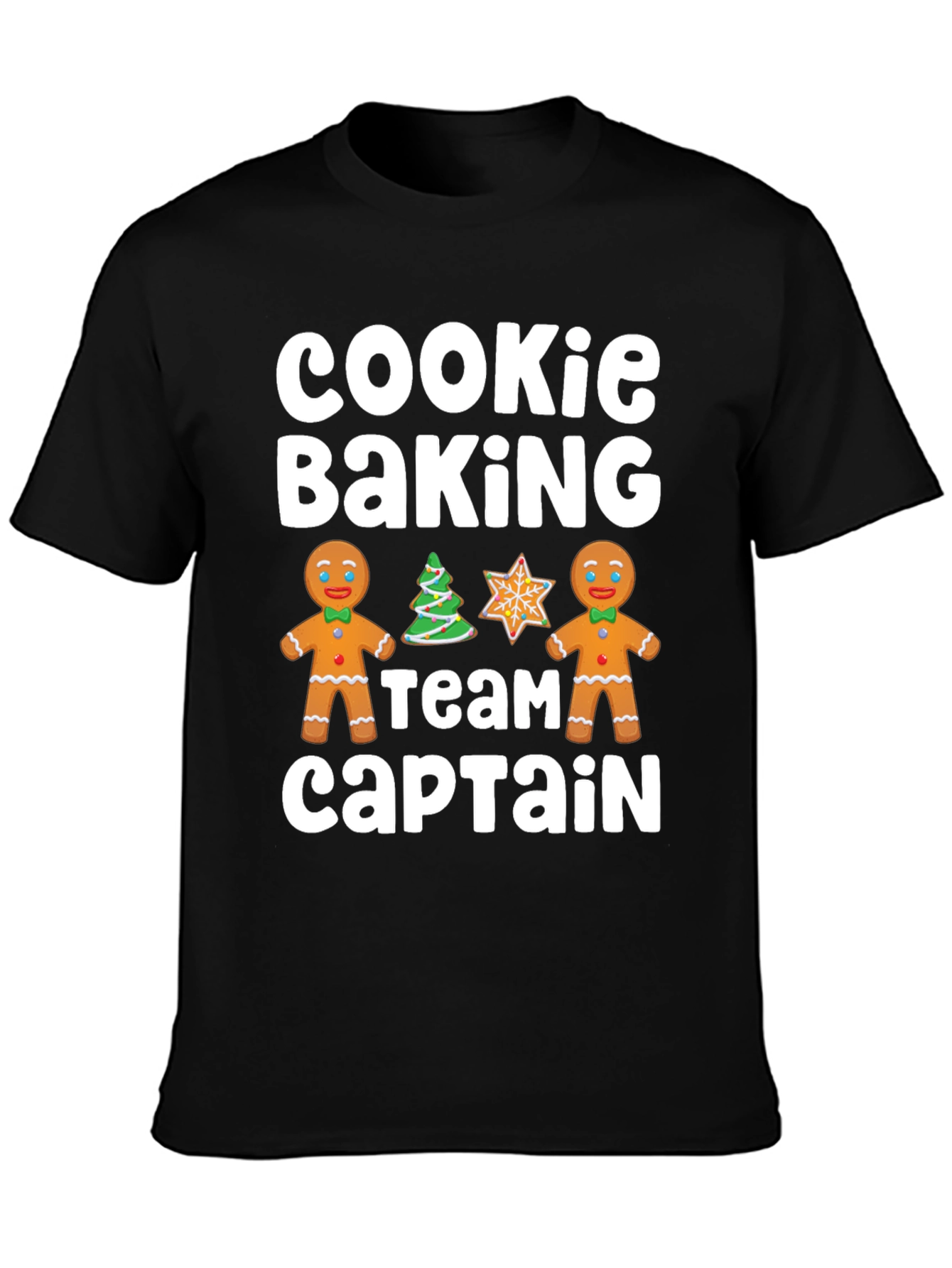 Cookie Baking Team Captain Holiday T-Shirt