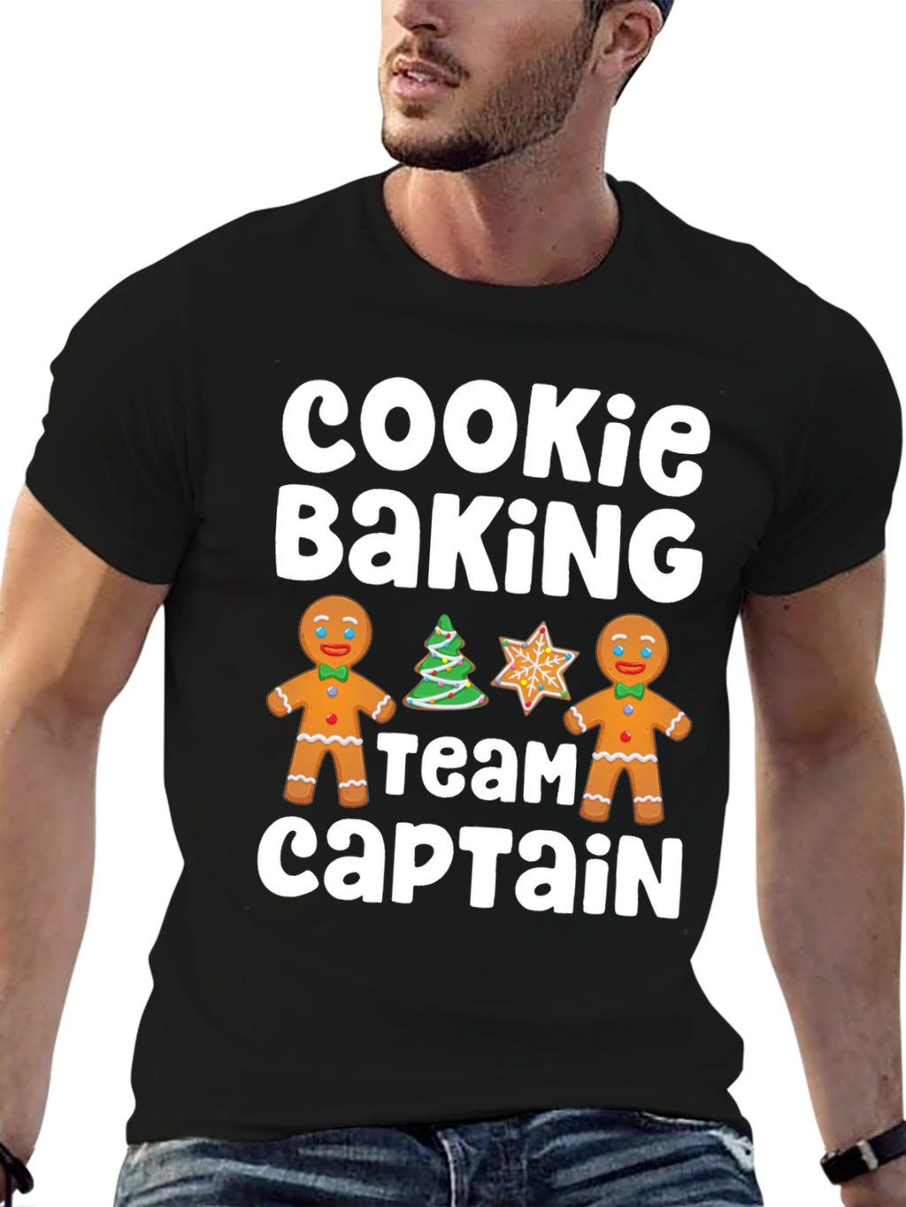 Cookie Baking Team Captain Holiday T-Shirt