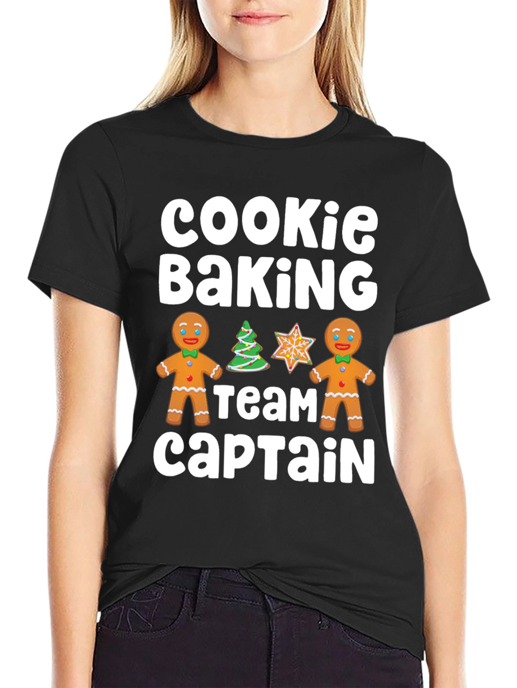 Cookie Baking Team Captain Holiday T-Shirt