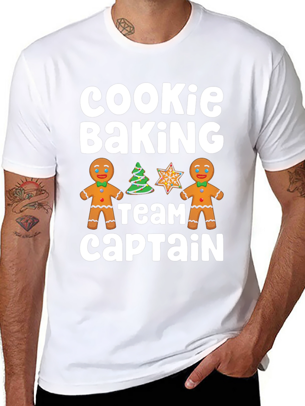 Cookie Baking Team Captain Holiday T-Shirt