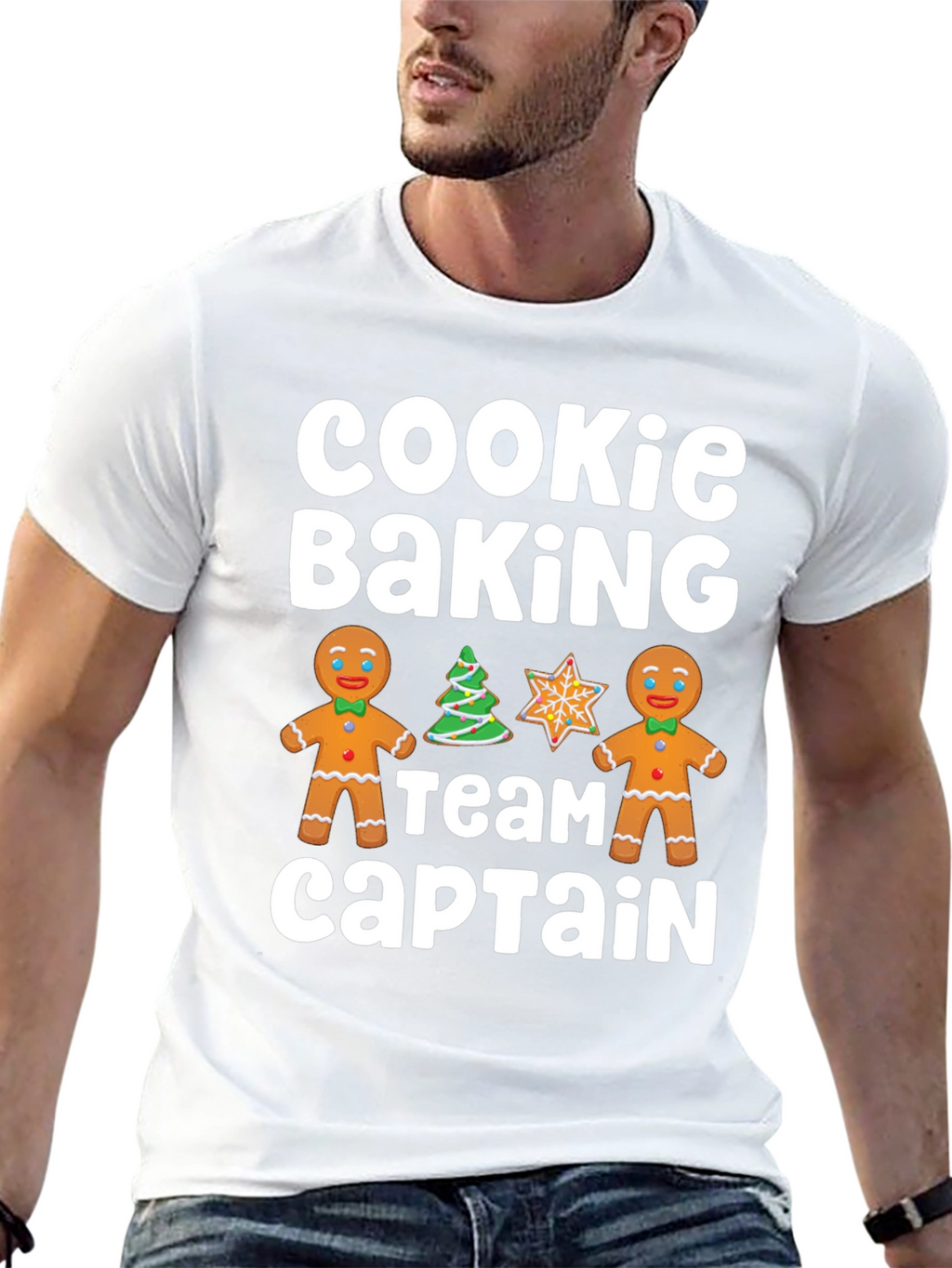 Cookie Baking Team Captain Holiday T-Shirt