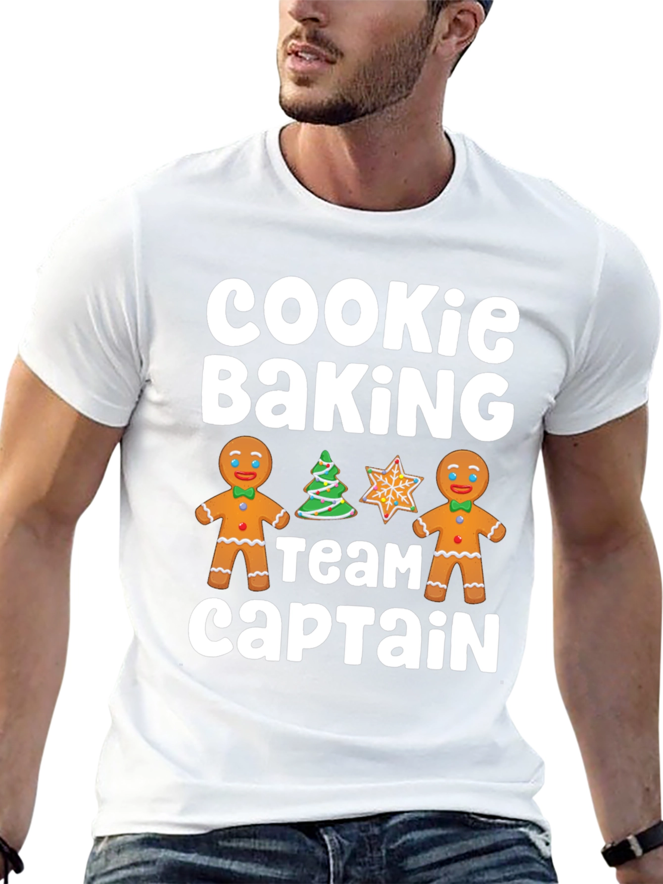 Cookie Baking Team Captain Holiday T-Shirt