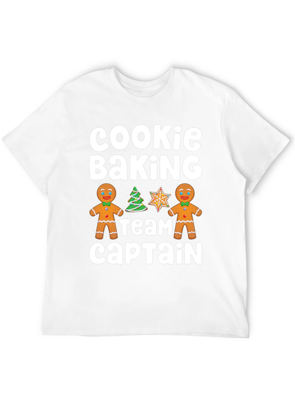 Cookie Baking Team Captain Holiday T-Shirt