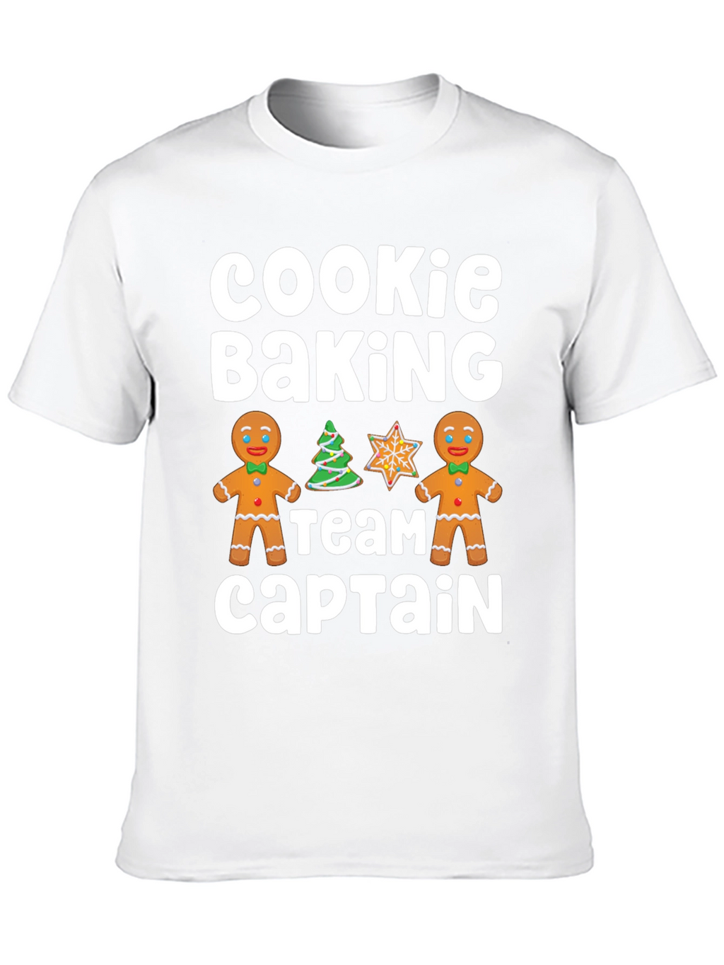 Cookie Baking Team Captain Holiday T-Shirt