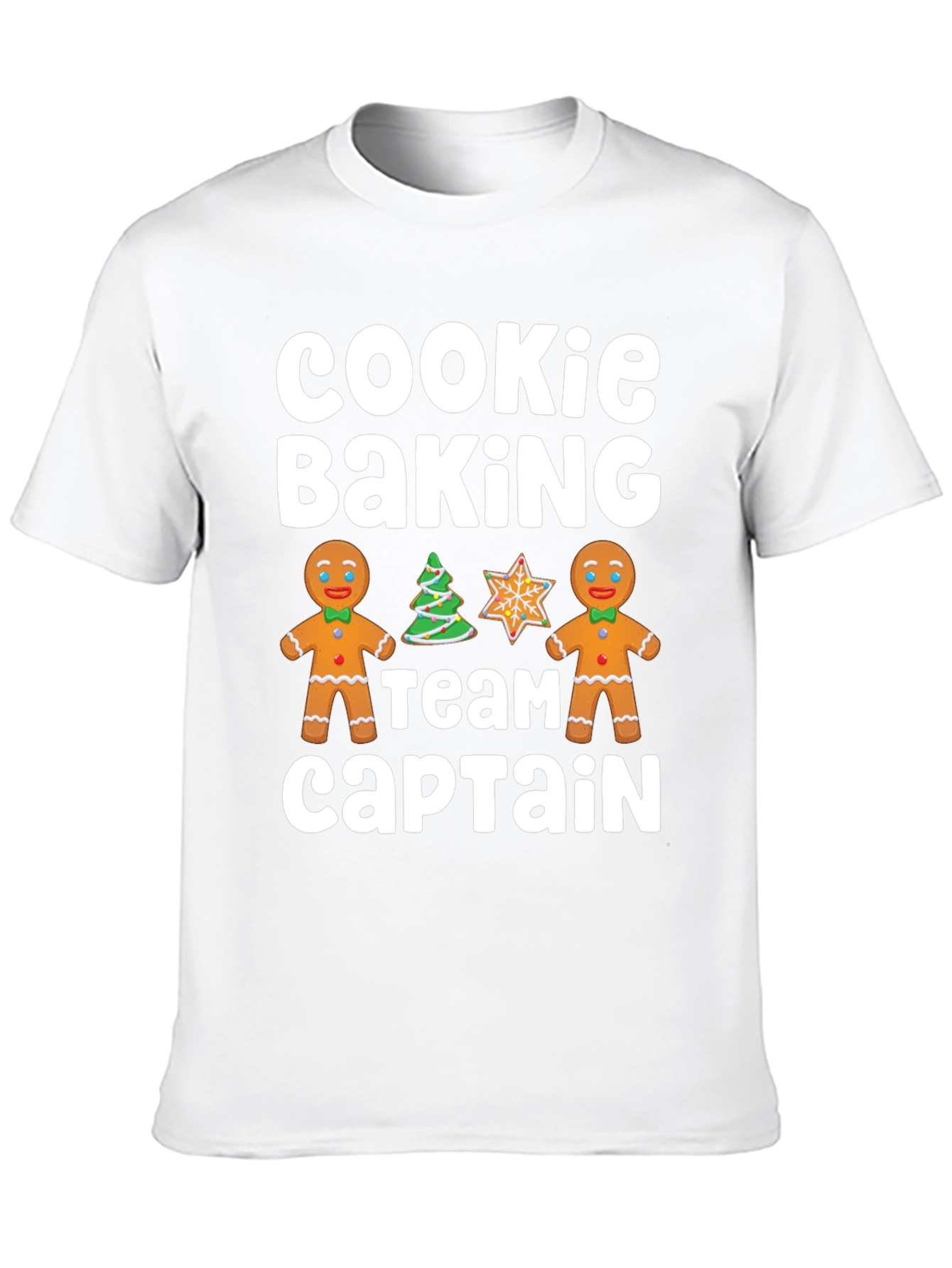 Cookie Baking Team Captain Holiday T-Shirt