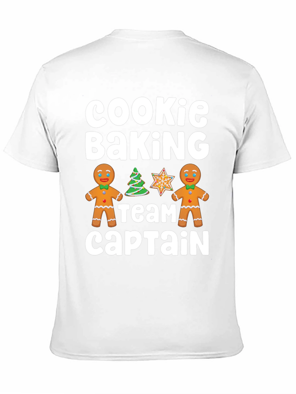 Cookie Baking Team Captain Holiday T-Shirt