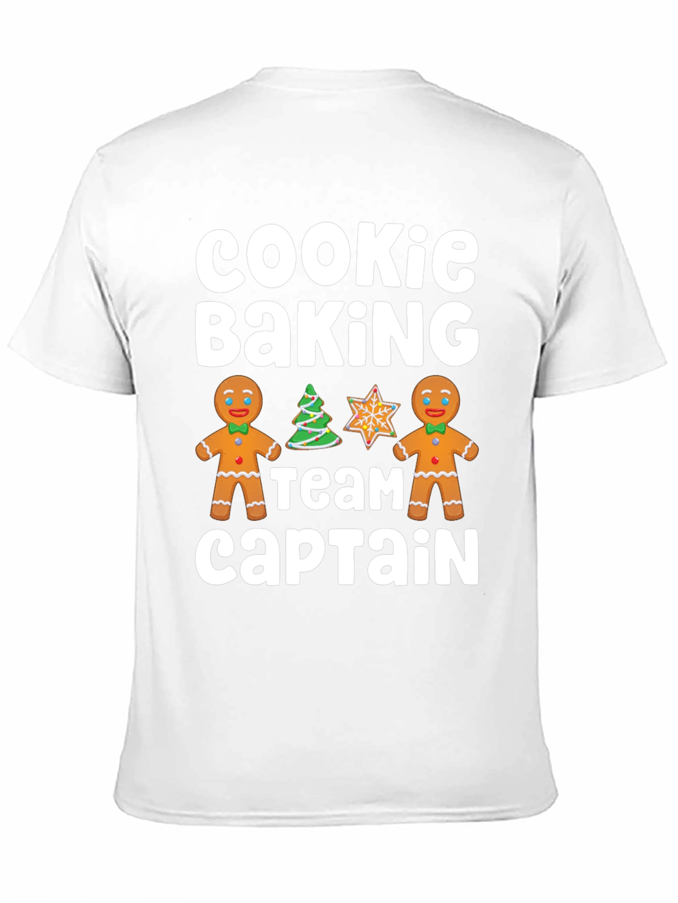 Cookie Baking Team Captain Holiday T-Shirt