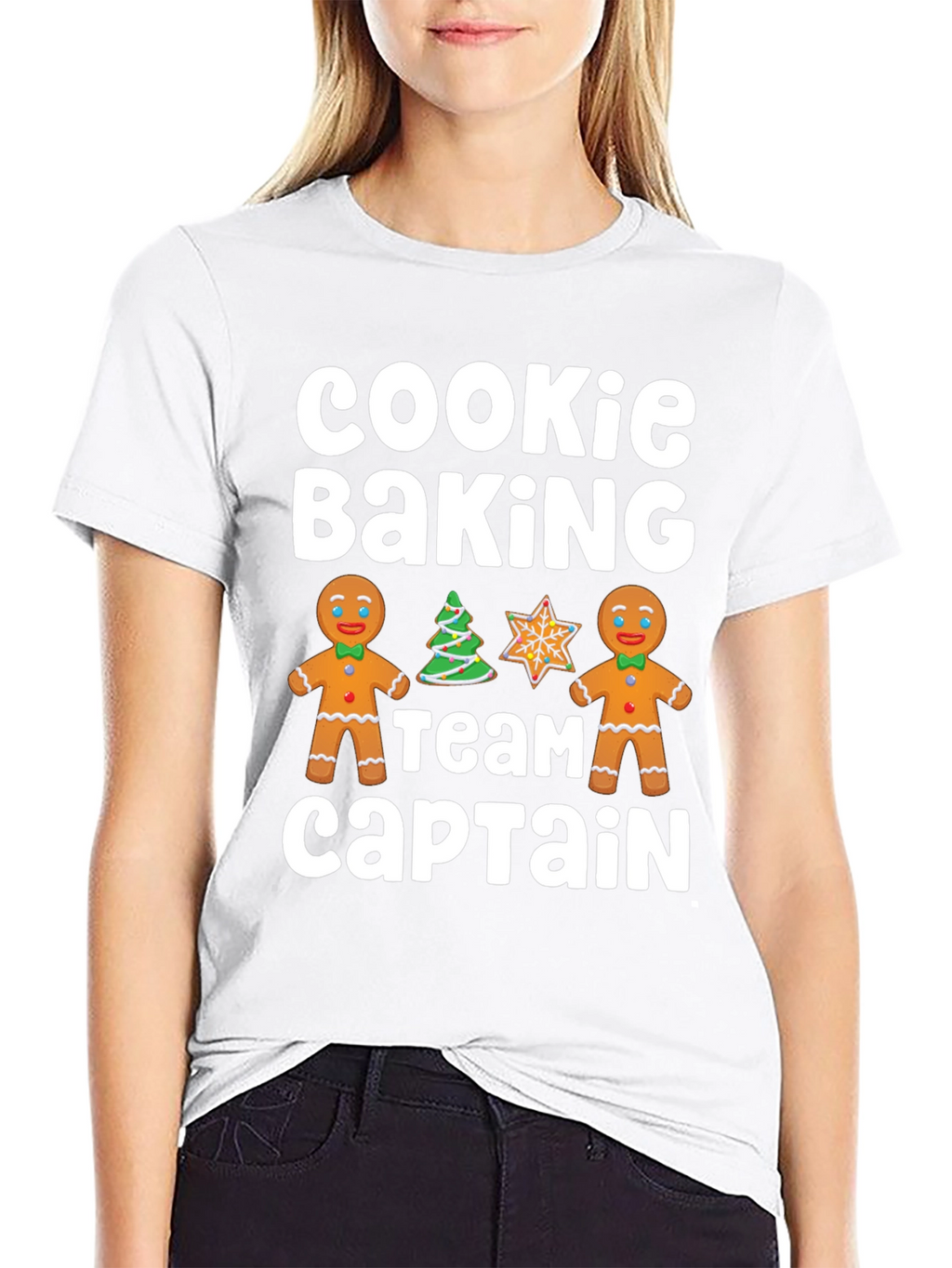 Cookie Baking Team Captain Holiday T-Shirt