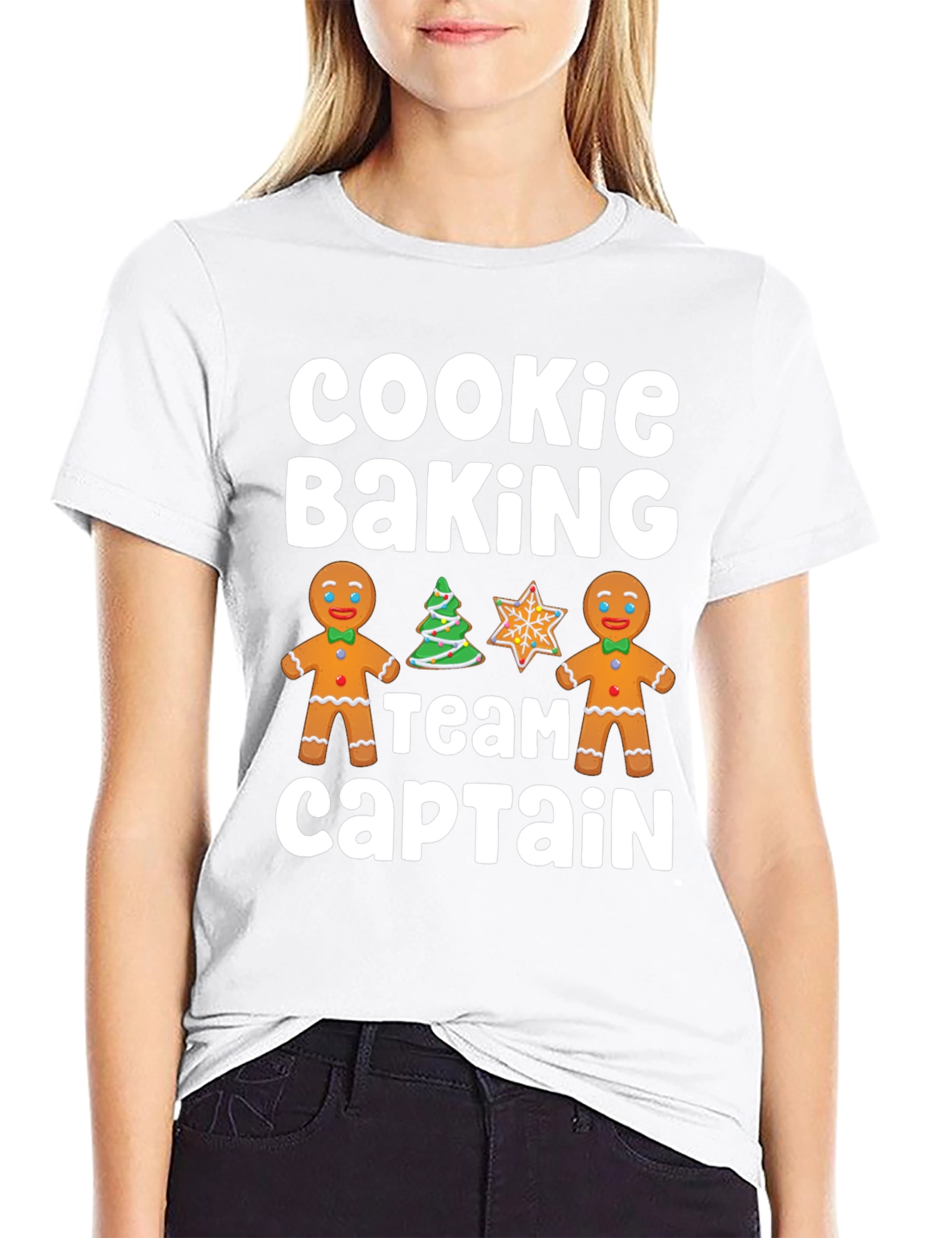 Cookie Baking Team Captain Holiday T-Shirt