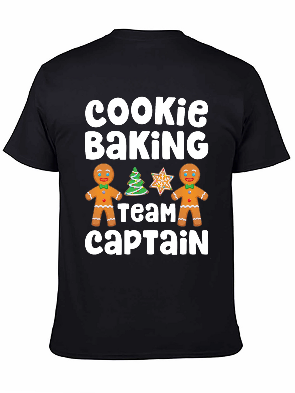 Cookie Baking Team Captain Holiday T-Shirt