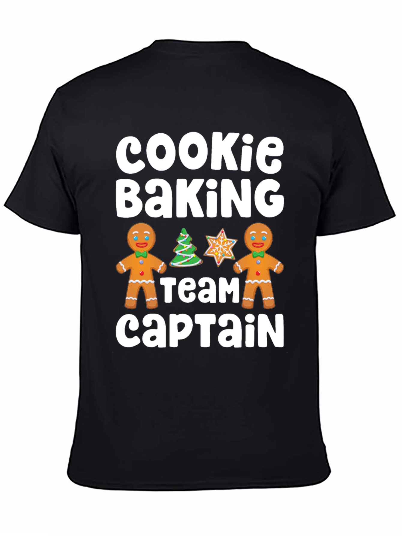 Cookie Baking Team Captain Holiday T-Shirt