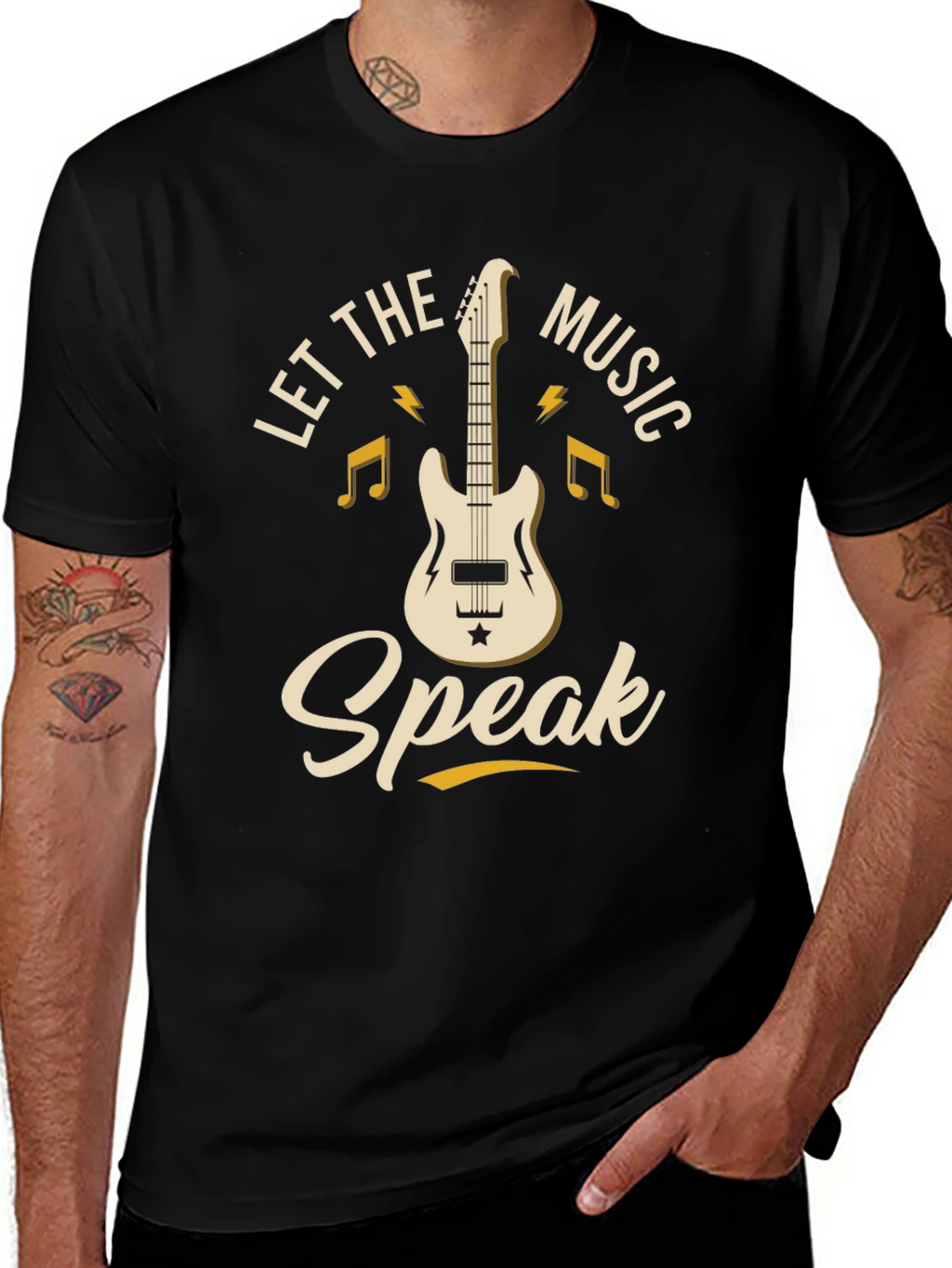 Let the Music Speak Graphic T-Shirt