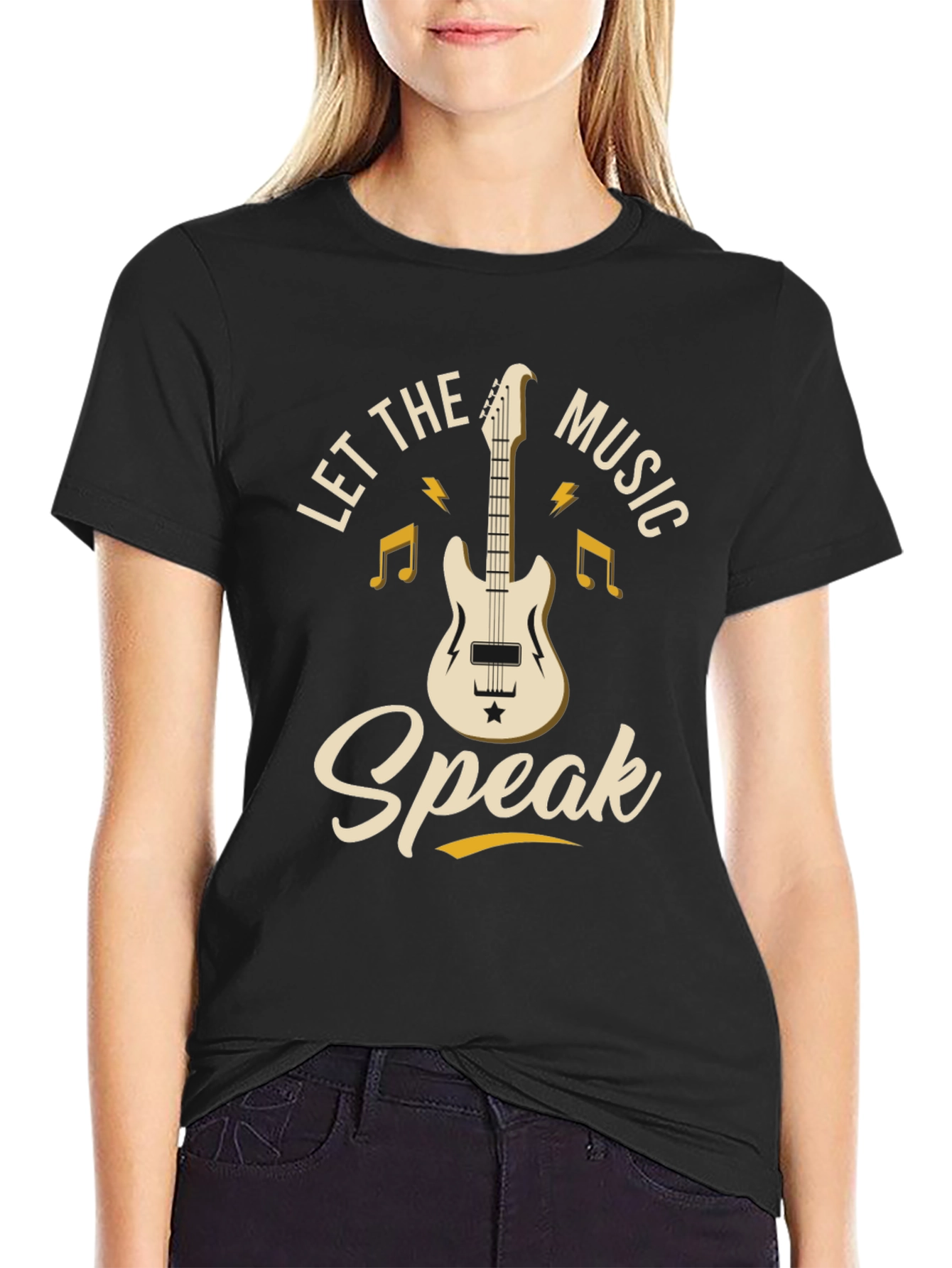 Let the Music Speak Graphic T-Shirt