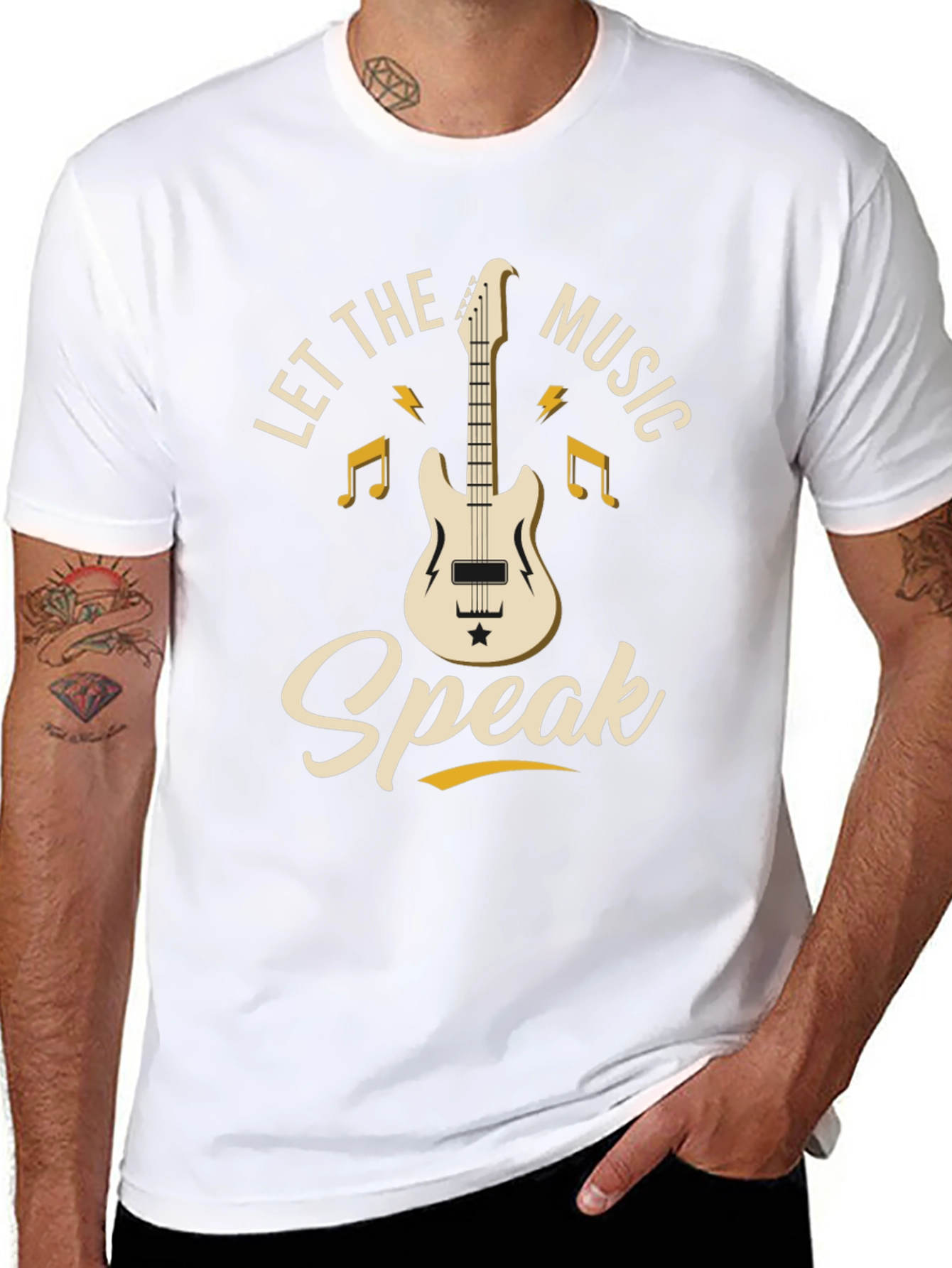 Let the Music Speak Graphic T-Shirt