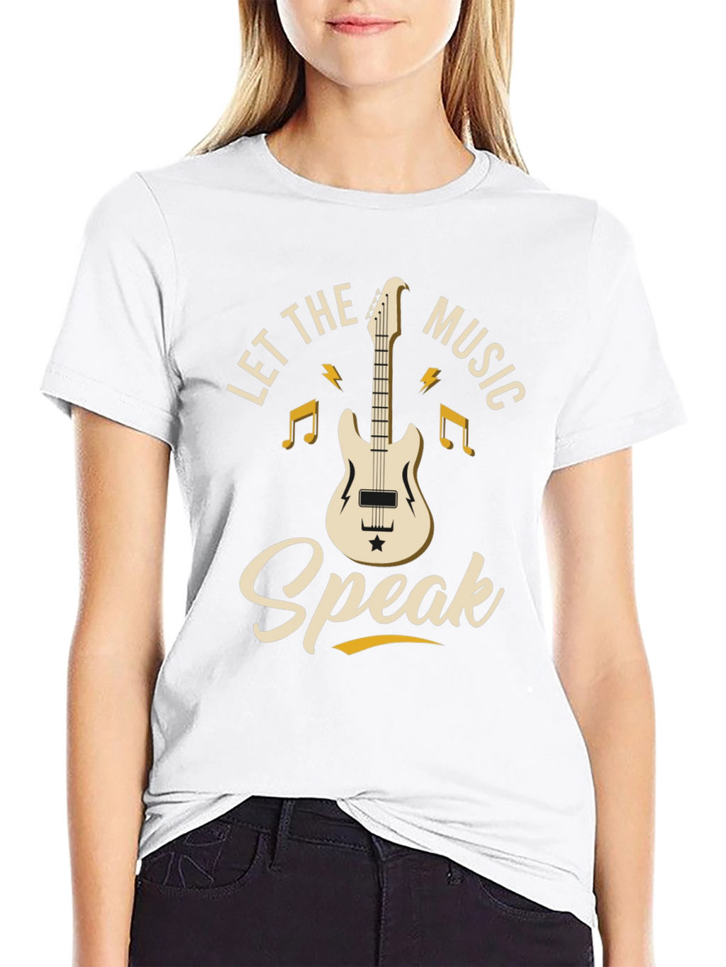 Let the Music Speak Graphic T-Shirt