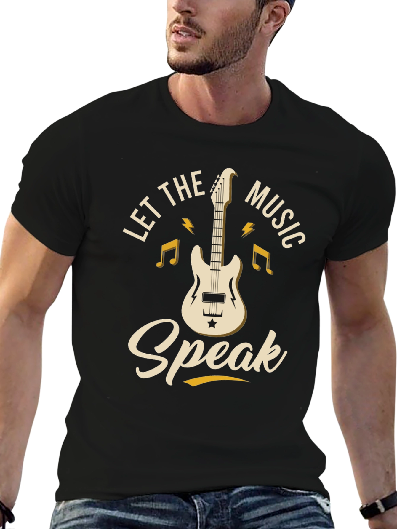 Let the Music Speak Graphic T-Shirt