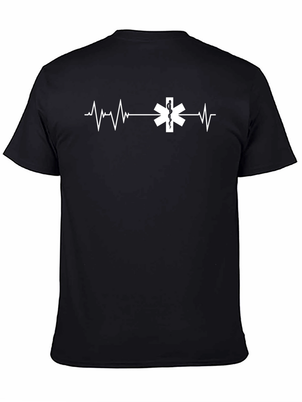 EMT Heartbeat Graphic Tee - Medical Responder T-Shirt