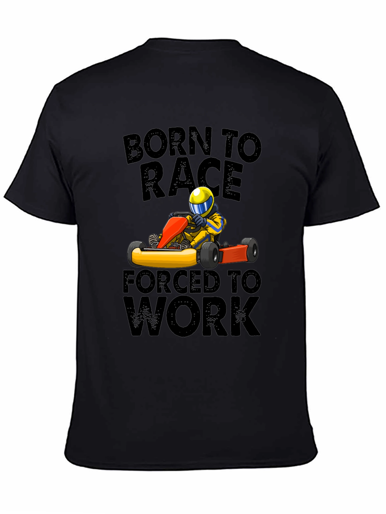 Born to Race T-Shirt - Go Kart Design