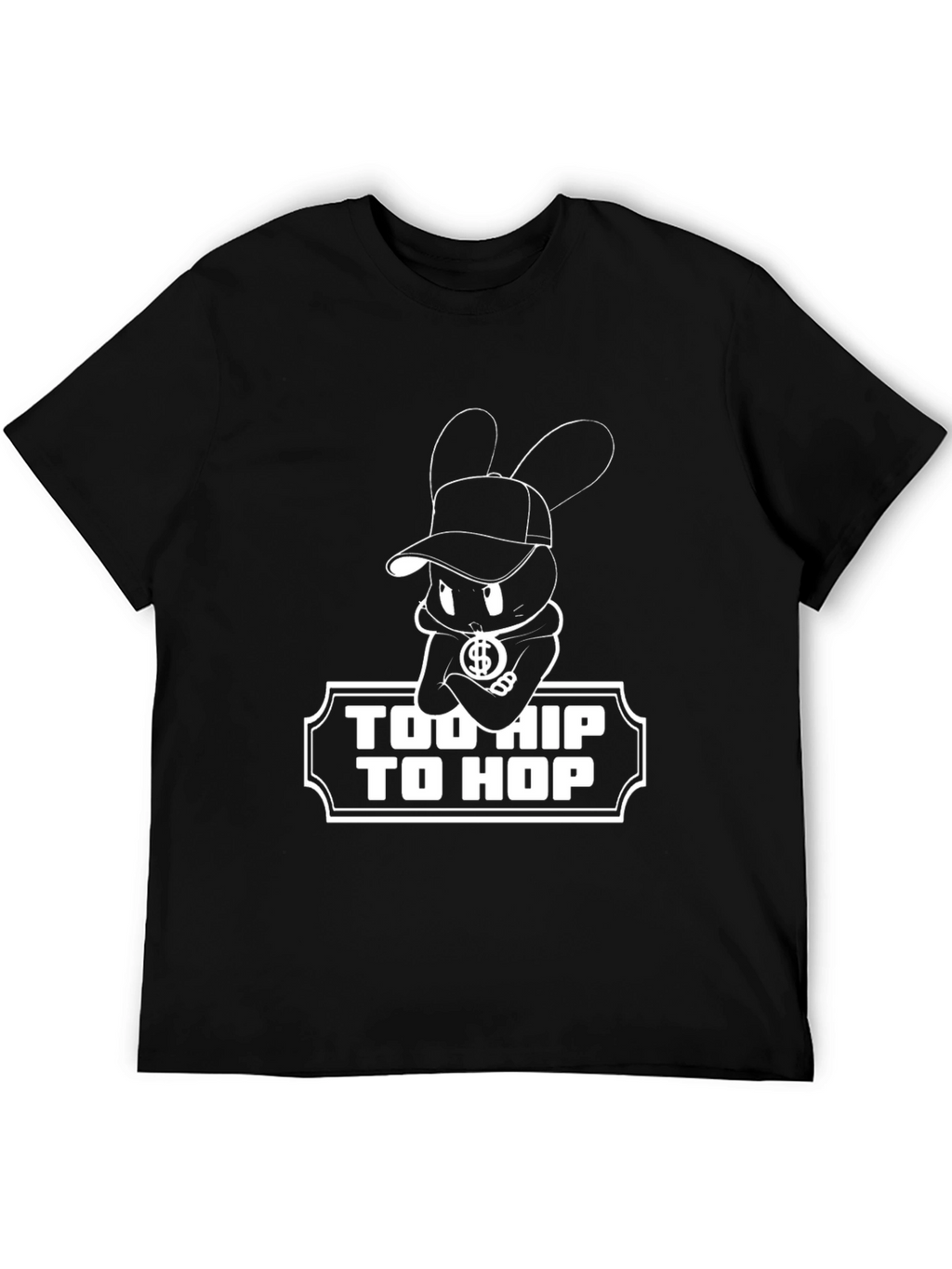 Too Hip To Hop Black T-Shirt