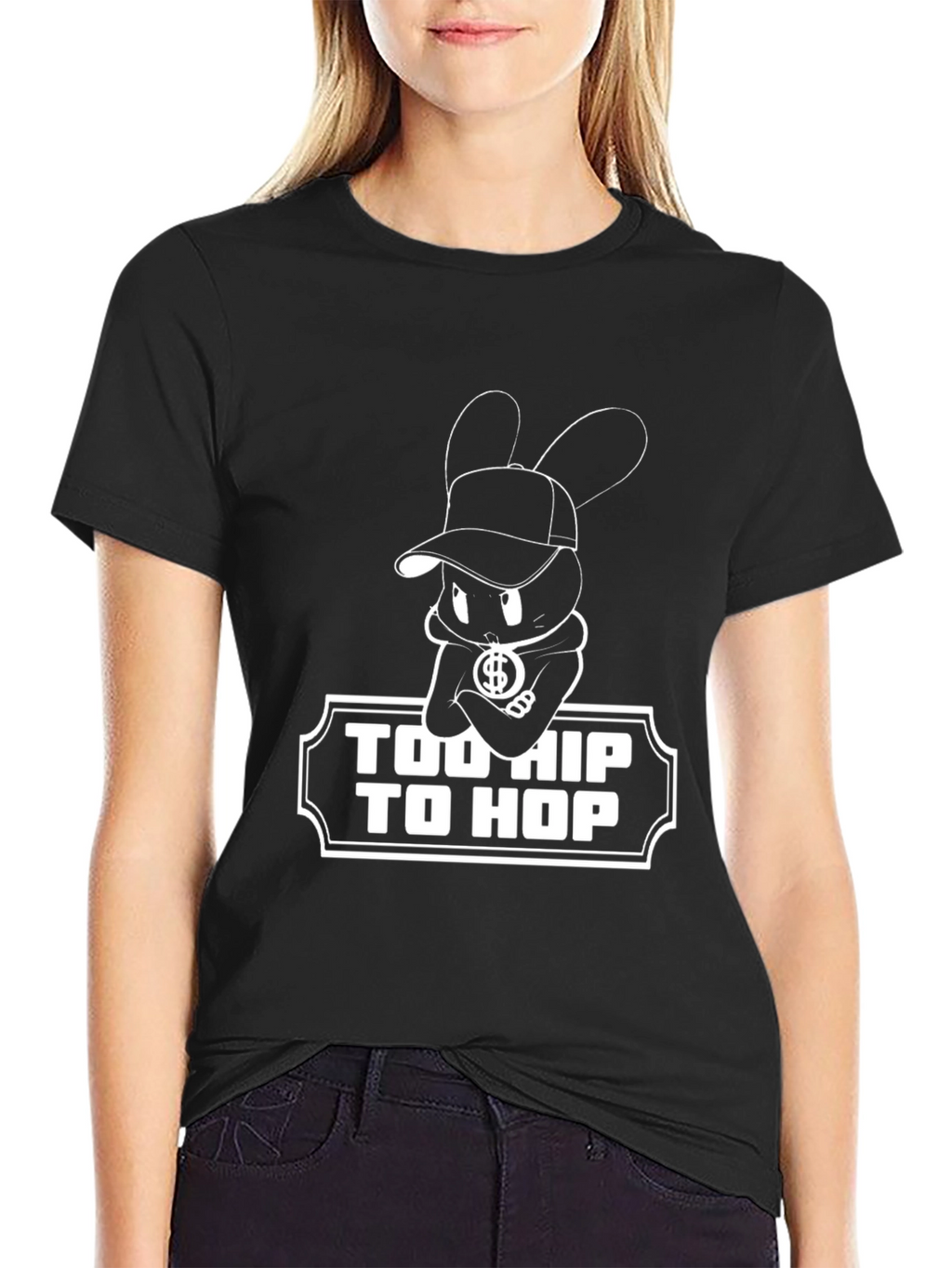 Too Hip To Hop Black T-Shirt