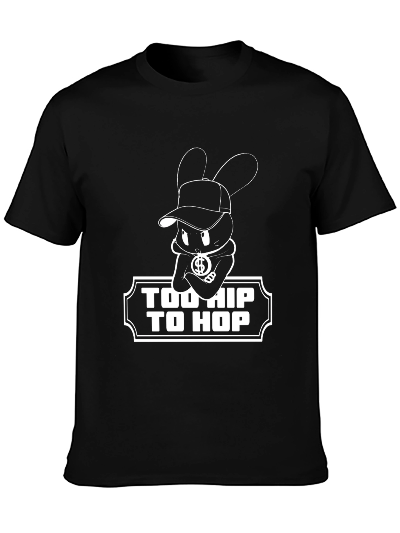 Too Hip To Hop Black T-Shirt