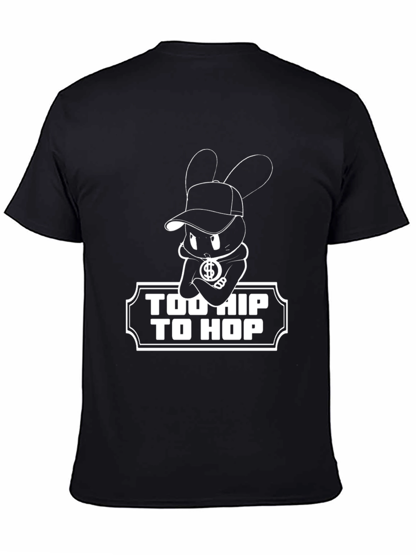Too Hip To Hop Black T-Shirt