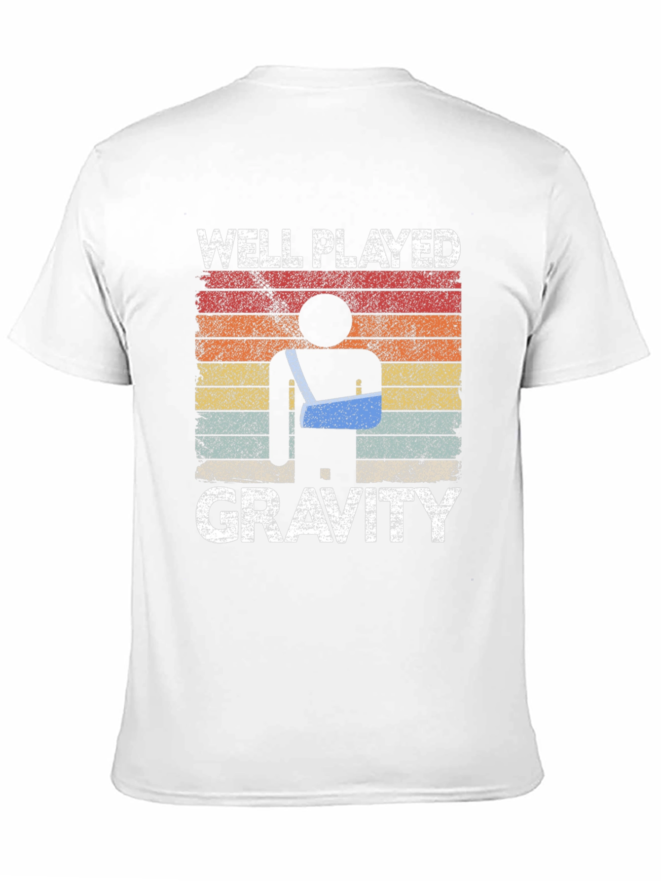 Well Played Gravity Broken Arm T-Shirt