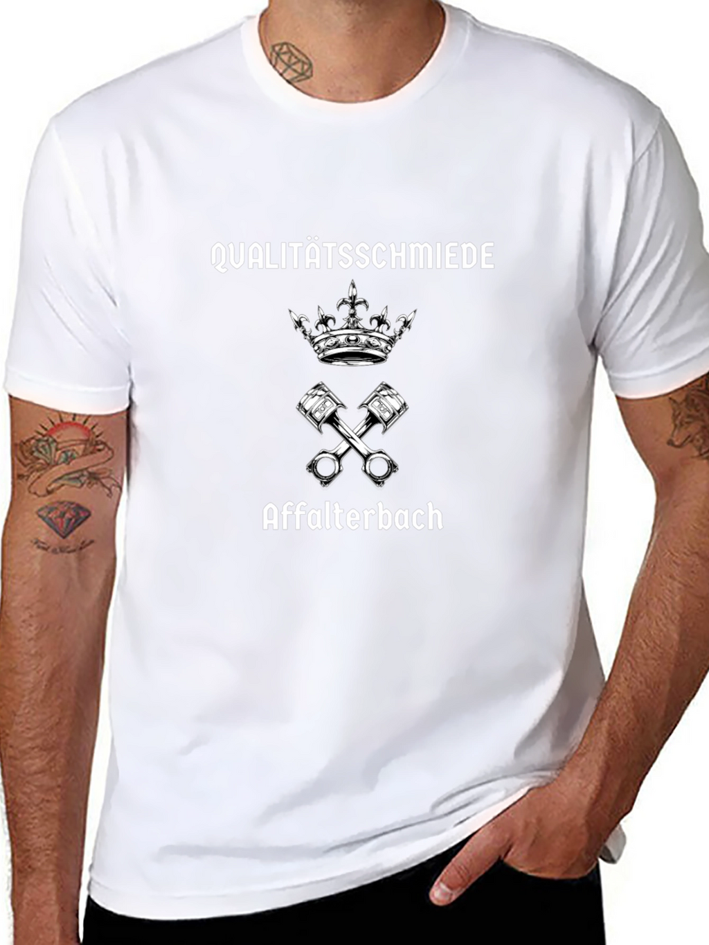 Qualitätsschmiede Affalterbach Black T-Shirt