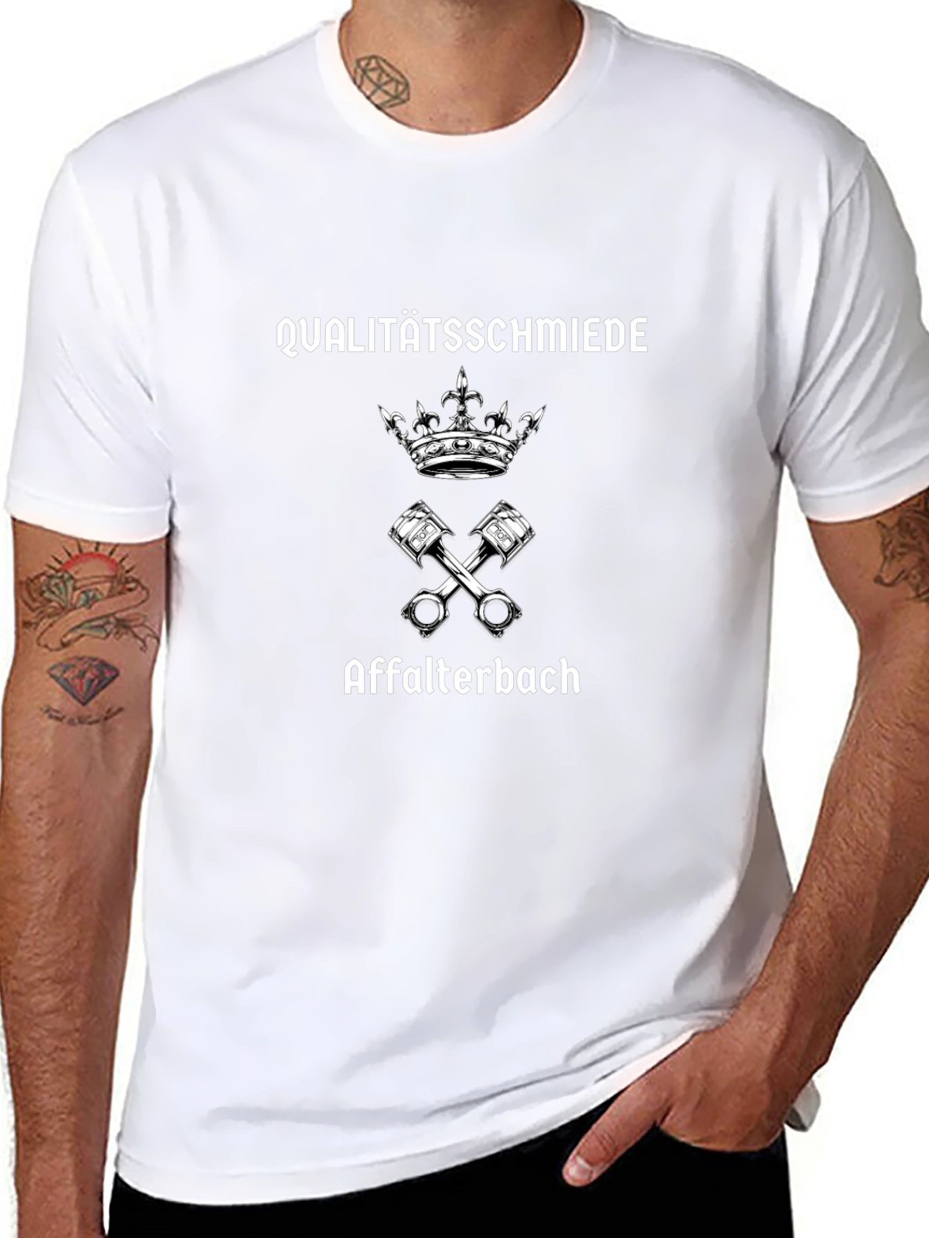 Qualitätsschmiede Affalterbach Black T-Shirt