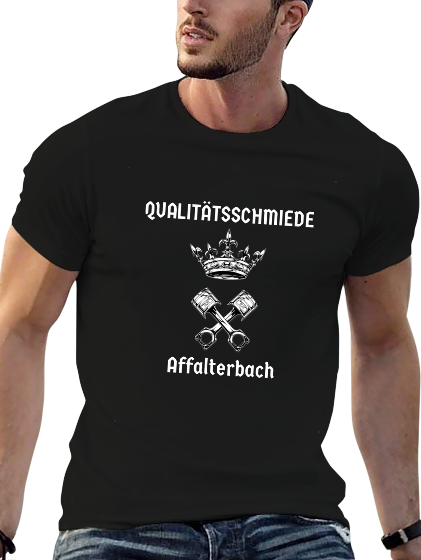 Qualitätsschmiede Affalterbach Black T-Shirt