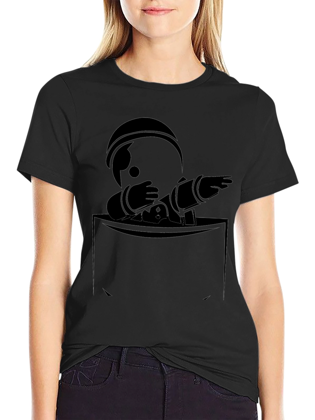 Astronaut Dab Pocket T-Shirt
