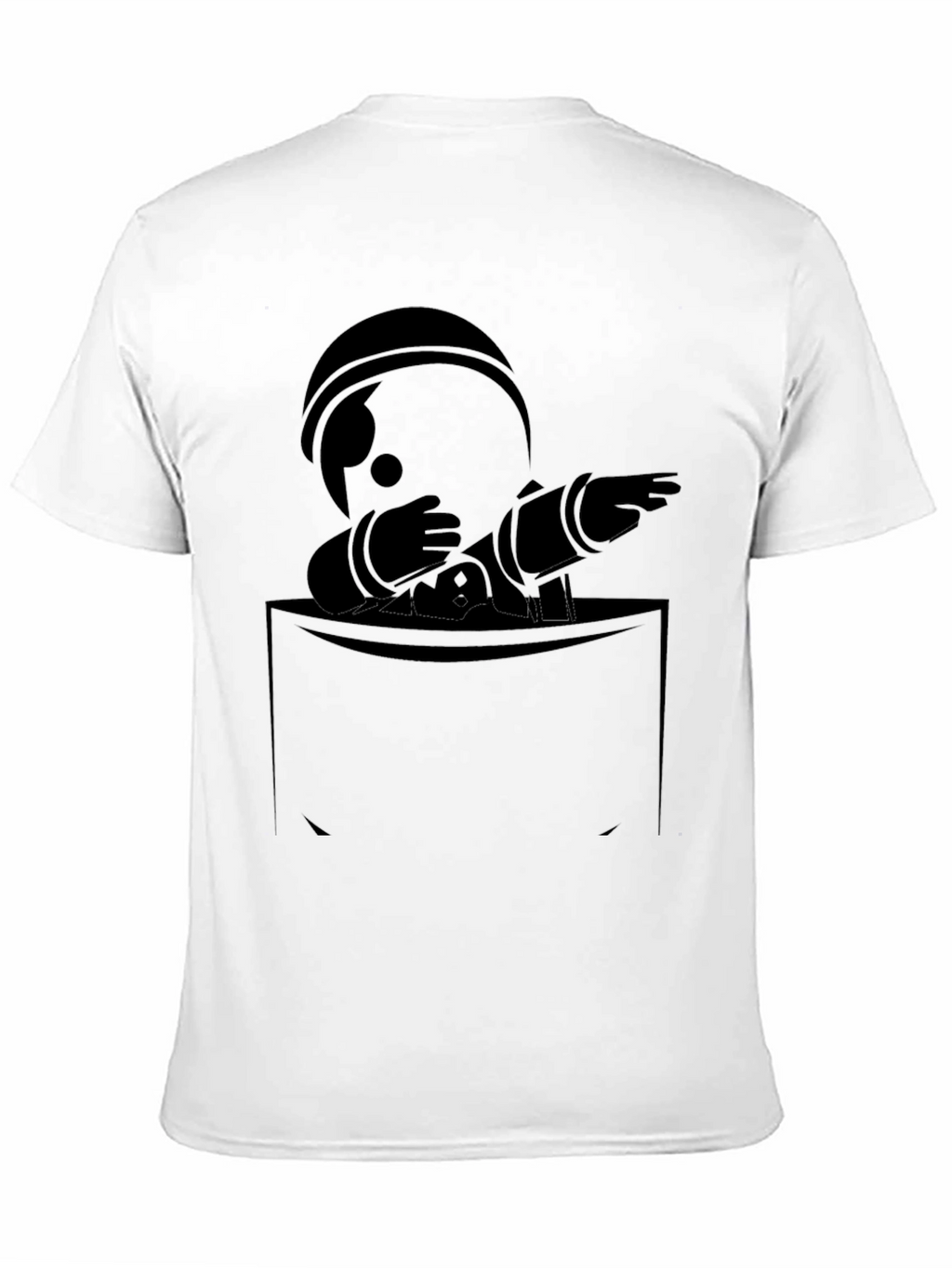 Astronaut Dab Pocket T-Shirt