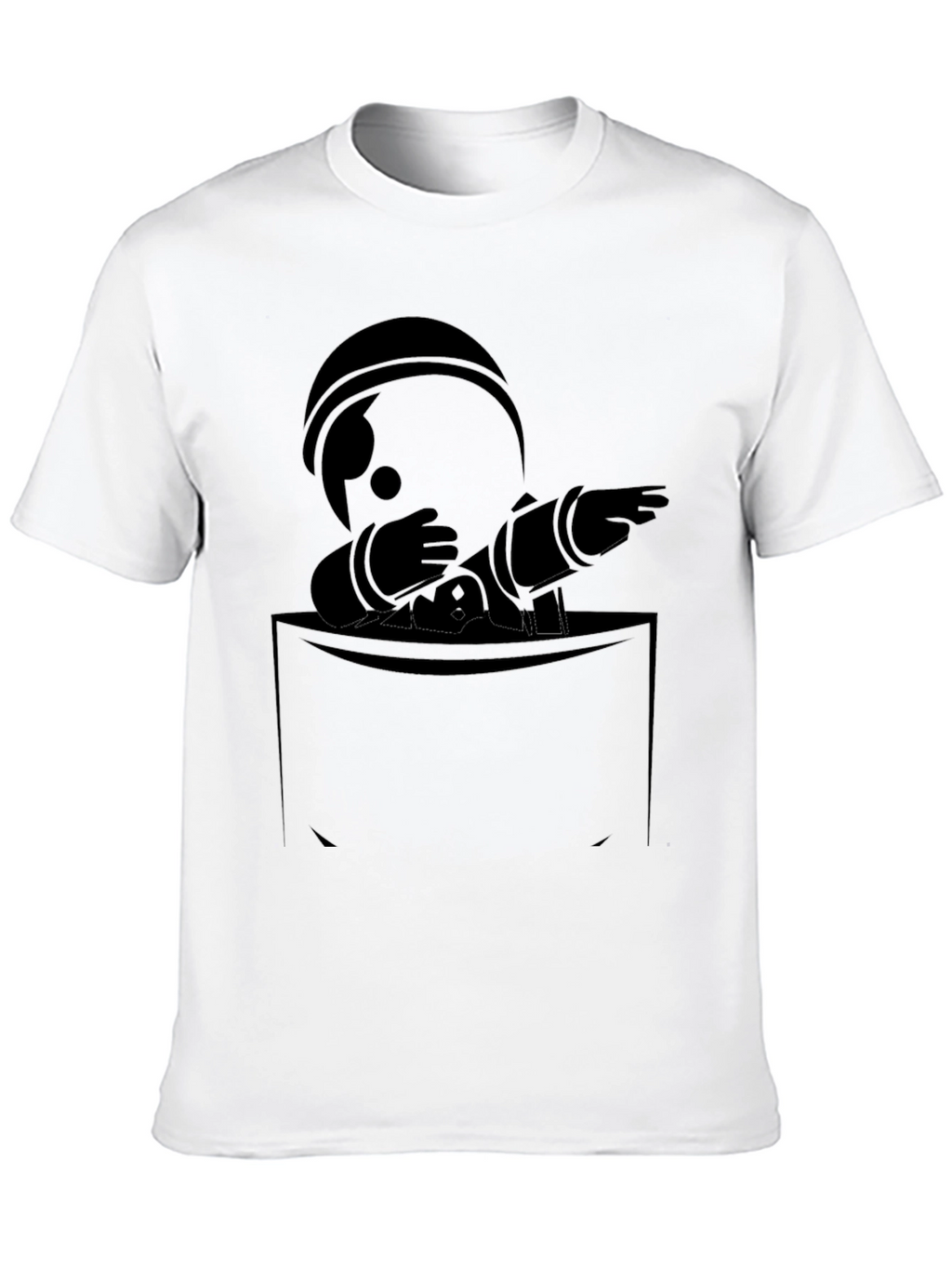 Astronaut Dab Pocket T-Shirt
