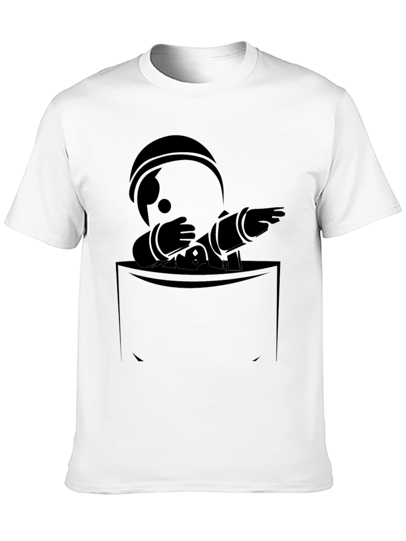 Astronaut Dab Pocket T-Shirt