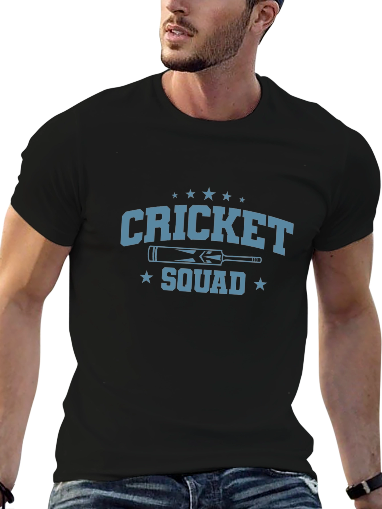 Cricket Squad Graphic T-Shirt