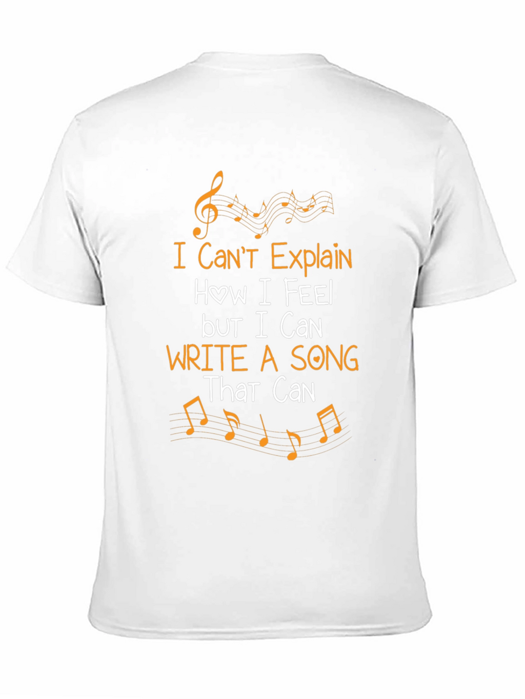 Musical Expression T-Shirt - Write A Song