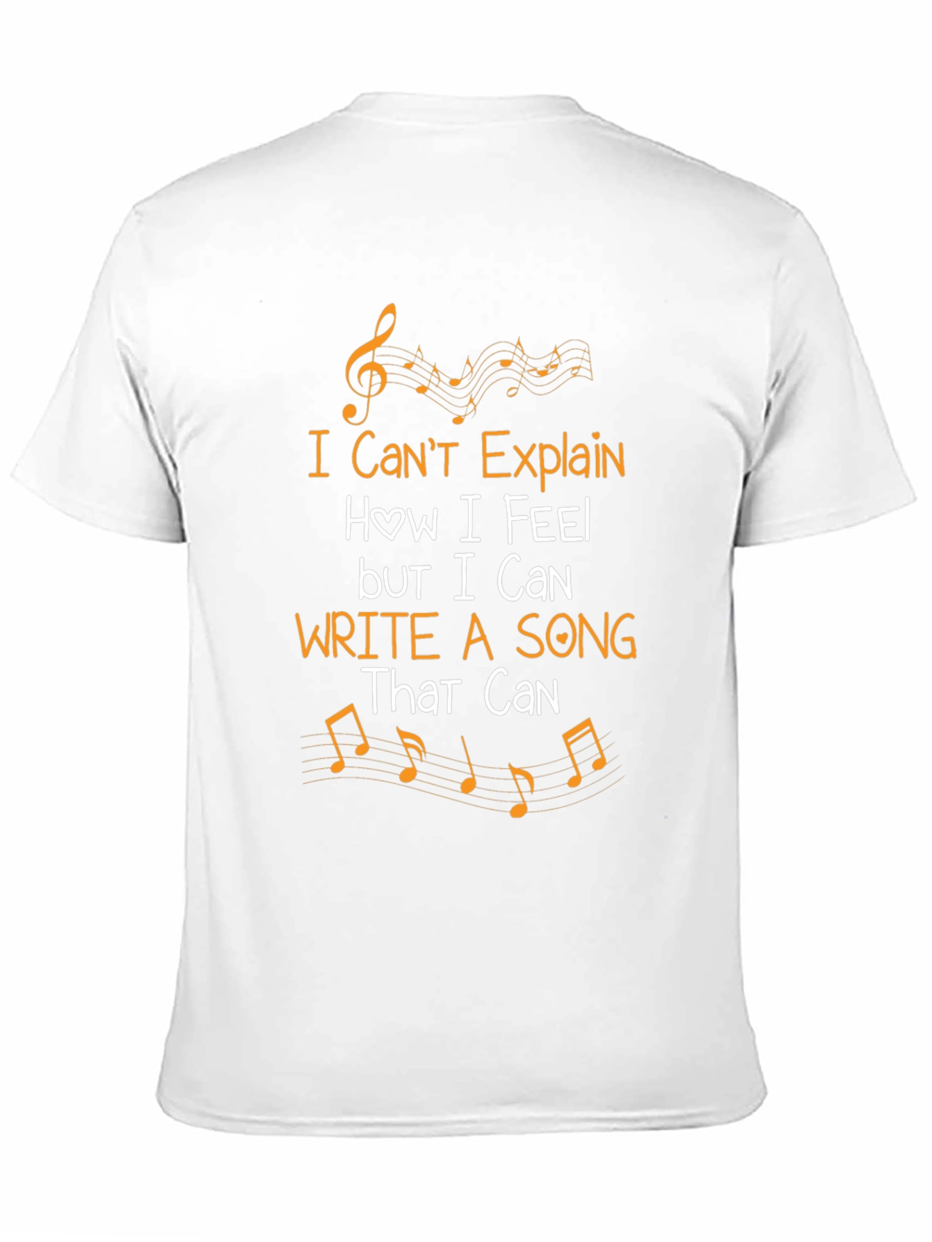 Musical Expression T-Shirt - Write A Song