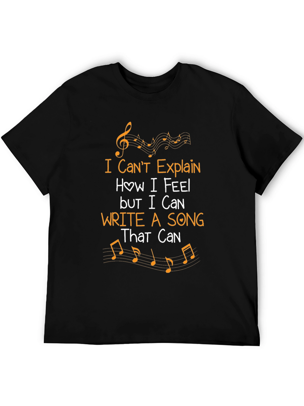 Musical Expression T-Shirt - Write A Song