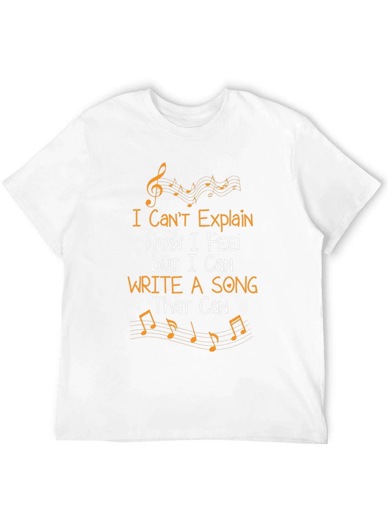 Musical Expression T-Shirt - Write A Song